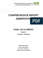 Comprehensive Report