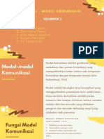 Model-Model Komunikasi