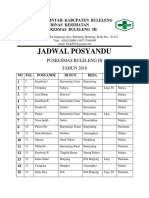 Jadwal Posyandu