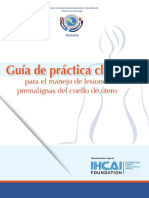 Manejo de Lesiones Premalignas de Cuello Del Utero PDF