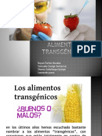 Alimentos Transgénicos