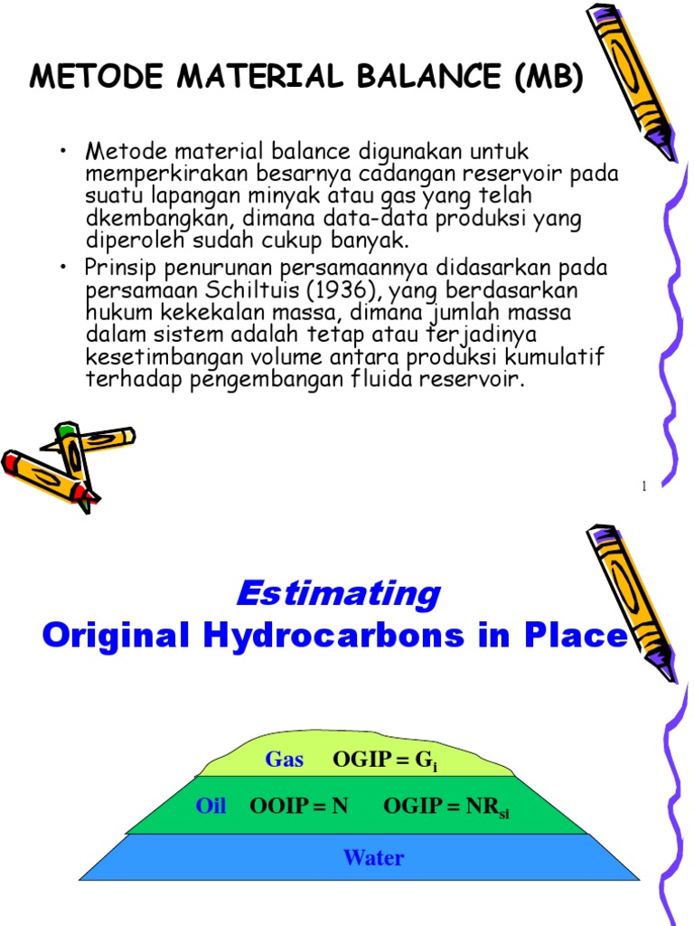 Perhitungan Cadangan Metode Material Balance | PDF