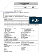 PRUEBA CONTENIDOS Octavo