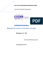 THERMODYNAMYQUE   Résumé de cours et exercices corrigés.pdf