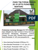 Presentasi PKM Mantang (GSC)