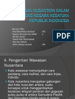 Wawasan Nusantara Dalam Konteks Negara Kesatuan Republik Indonesia