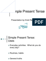 PRESENT TENSE SIMPLE PATTERN.ppt