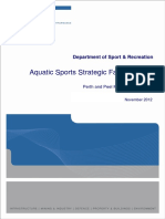 Aquatic Sports Strategic Facility Plan 22 Nov 2012 PDF