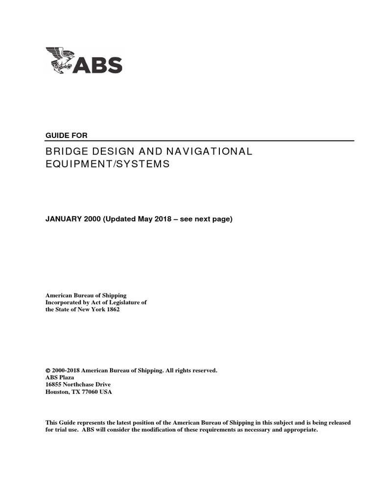 Bridge Design Guide EMay18 PDF PDF Navigation Water Transport