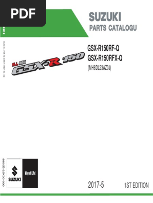 Suzuki-GSX-R150 Parts Manual PDF | PDF | Propulsion