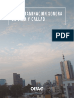 Libro La Contaminacion Sonora Lima y Callao PDF
