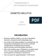Diabetes Mellitus: Materi Kuliah Farmakoterapi 2 Fakultas Farmasi Universitas Hasanuddin