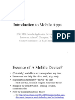 Introduction To Mobile Apps