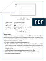 LKM Statistika Mtematika (Distribusi Binomial, Negatif Dan Geometrik)