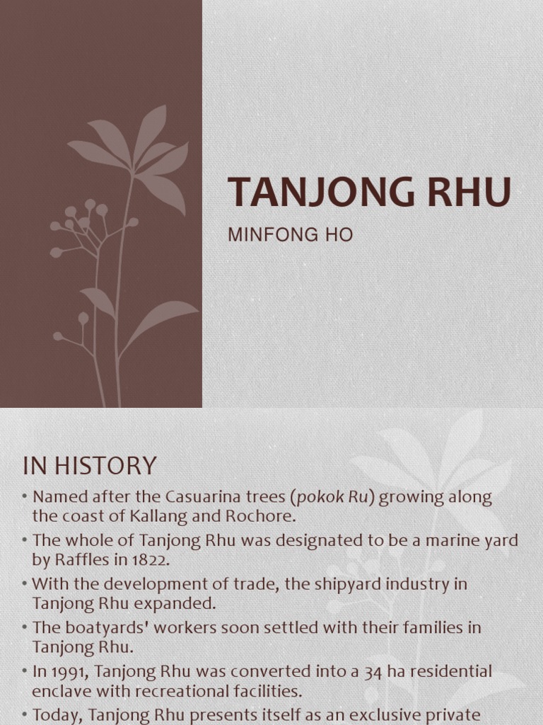 Tanjong Rhu | PDF
