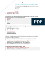 Contoh Soal Ujian Kompetensi Manajerial Dan Sosial Kultural