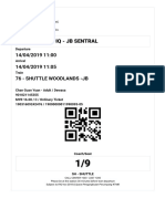 KTMB Eticket Print - Easybook® (MY)