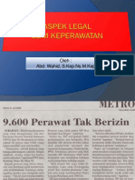 Aspek Legal SDM Keperawatan