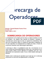 Sobrecarga de Operadores