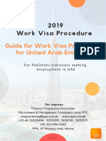 Work Visa Procedure For UAE - 2019. by PPA