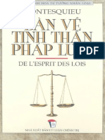 Ban Ve Tinh Than Phap Luat Montesquieu PDF