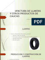 Manufactura de Llantas y Otros Productos de Caucho