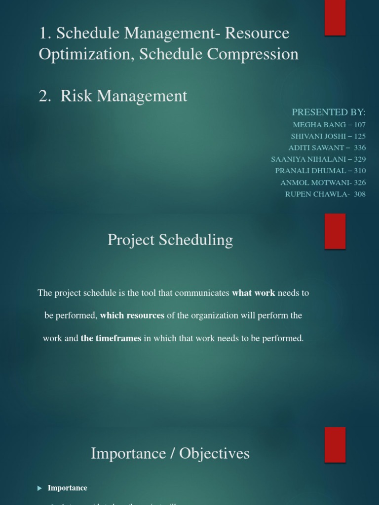 Project Management - Final | PDF | Risk | Business