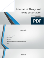 Internet of Things and Home Automation: V.Narmendra Reddy 159H1A0512