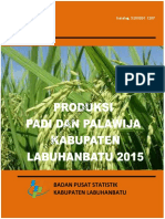 Produksi Padi Dan Palawija Kabupaten Labuhanbatu 2015 PDF