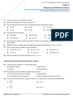 LCM and HCF Prime Factorization Worksheet | PDF