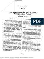 1994-WBS Development For An $11 Billion Transportation Project