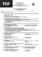 4 CSS 10 Exam - Fourth Grading