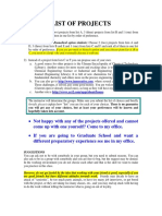 Projects PDF