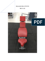 Commercial Gym Equipment and Weight Plates Listing