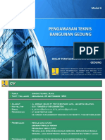 Pengawasan Teknis Bangunan Gedung PDF