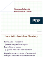 Basic Coordination Chemistry