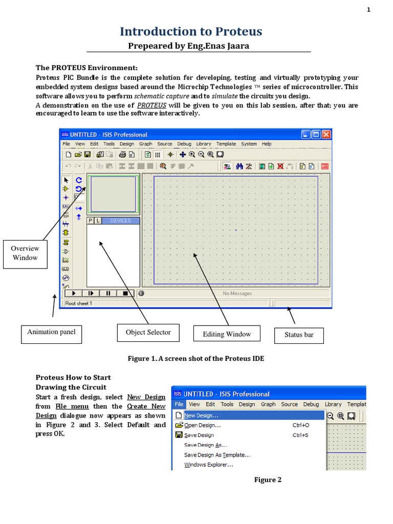 Proteus Software Guide for Circuit Design | PDF | Computer Architecture ...