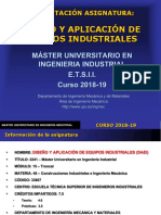 Presentacion Asignatura DAEI - MII - ETSII - 2018-19 PDF