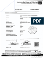 Formato de Certificado Hidraulico