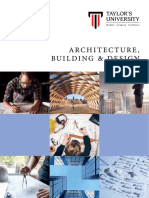 Taylors School of Architecture Prospectus PDF