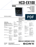 Sony Hcd-Ex100 PDF