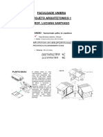 Projeto Arquitetônico 1