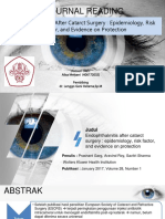 Jourding-Endoftalmitis After Cataract Surgery