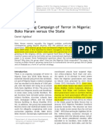Terror in Nigeria Boko Haram