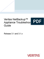 NetBackup Appliance Troubleshooting Guide - 3.1 and 3.1.x