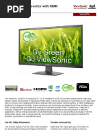 Viewsonic Va2407h en Datasheet Ok