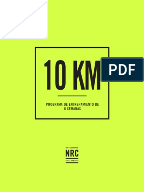 Nike Run Club 10k Es - ES PDF PDF Corriendo | Ritmo