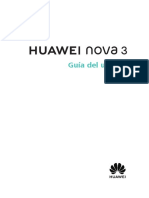 HUAWEI Nova 3 Guía Del Usuario (EMUI8.2 - 01, Es-Us, Normal) PDF