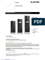 Touch Line: Video-Audio Intercoms For Blocks of Flats User Manual