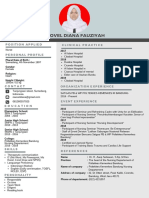 Naovel Diana Fauziyah: Clinical Practice Position Applied